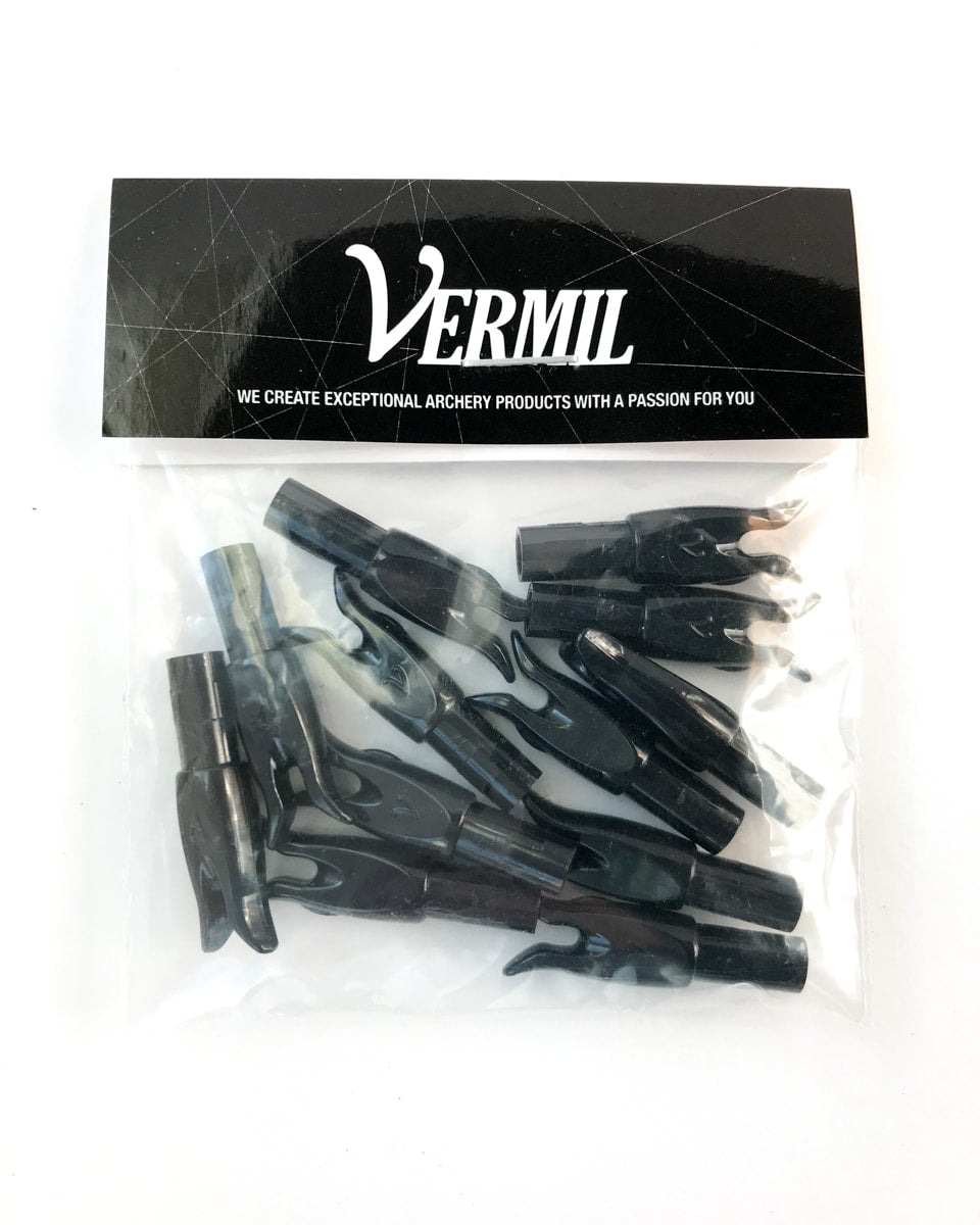 One Dozen Vermil 'Y' Nocks