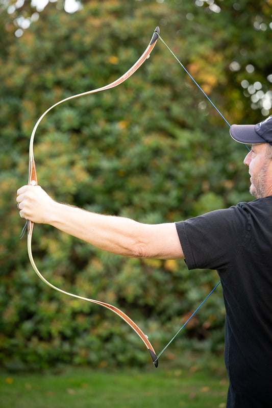 Alibow Laminate Nokhor Custom Bamboo w/ Pearwood Siyahs 33 Inch draw 30#@28" $350