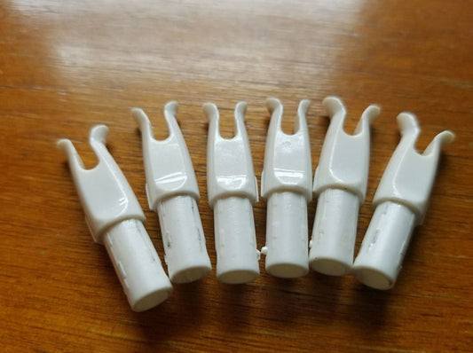 Spare Nocks, Preflared (1/2 Dozen)