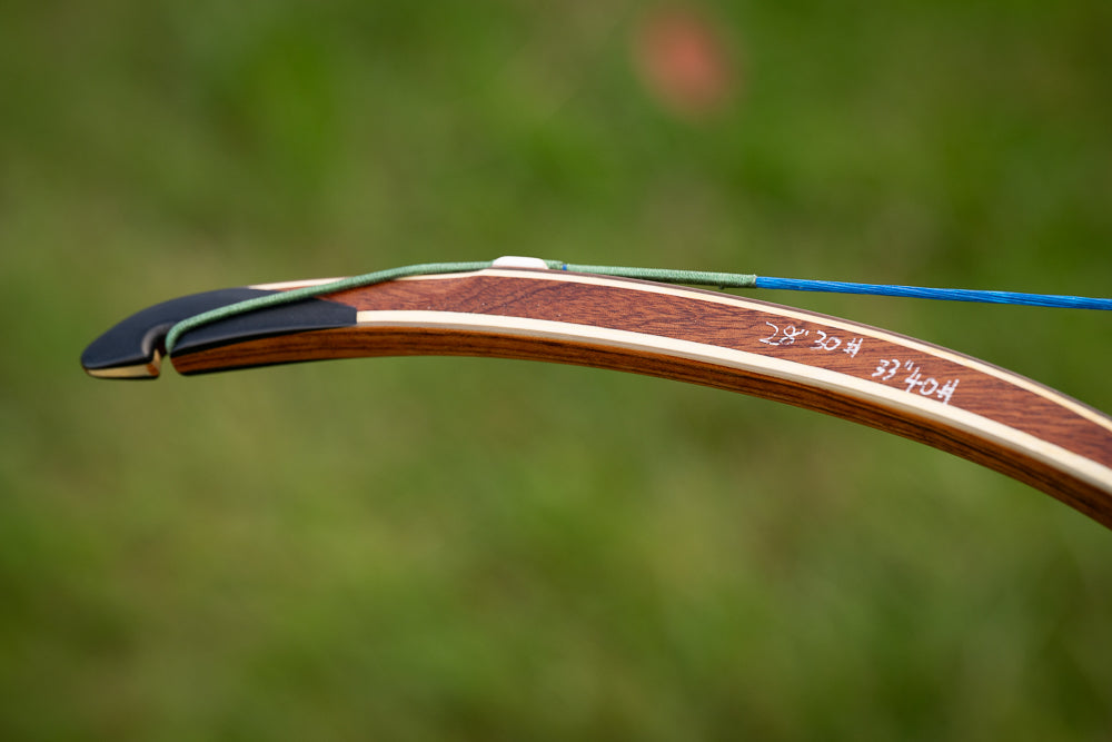 Alibow Laminate Nokhor Custom Bamboo w/ Pearwood Siyahs 33 Inch draw 30#@28" $350